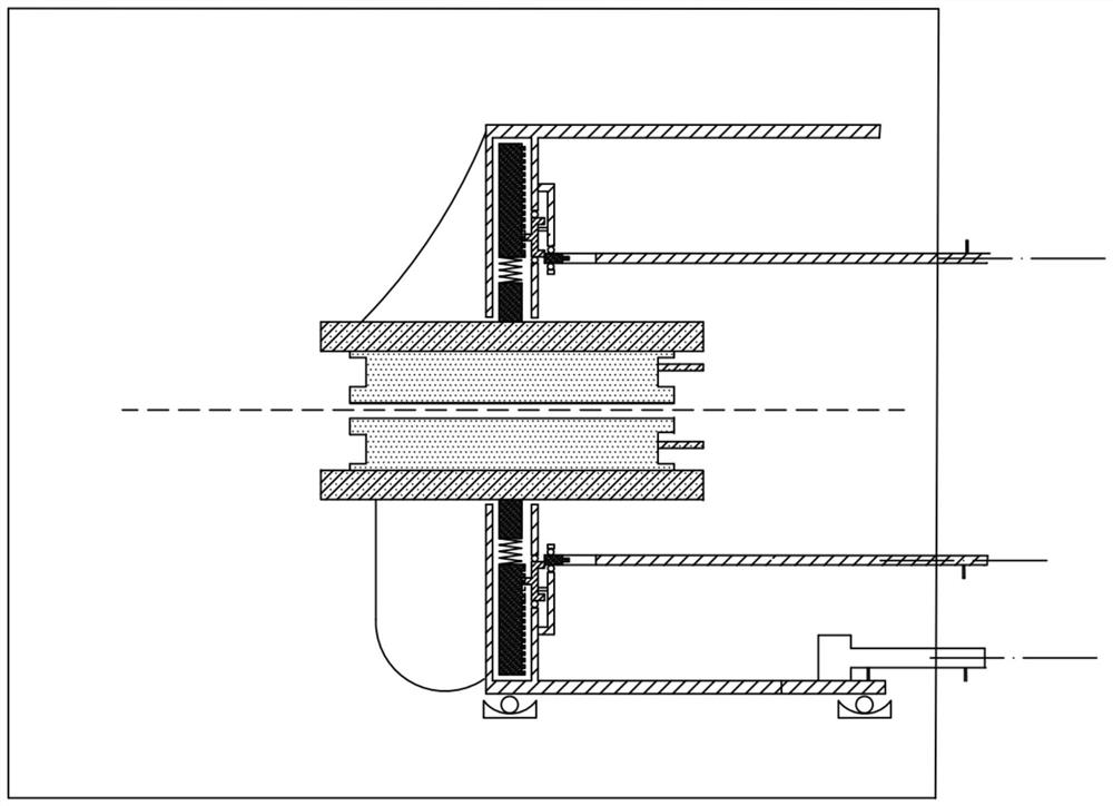 A vacuum coating unshielded sample flipping device