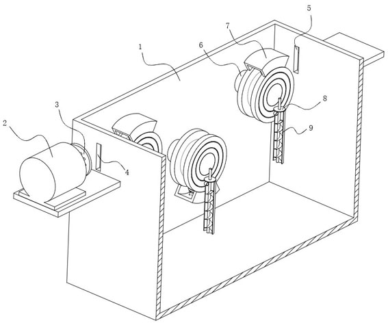 Cotton yarn fastening device for warp yarn sizing of textile fabric