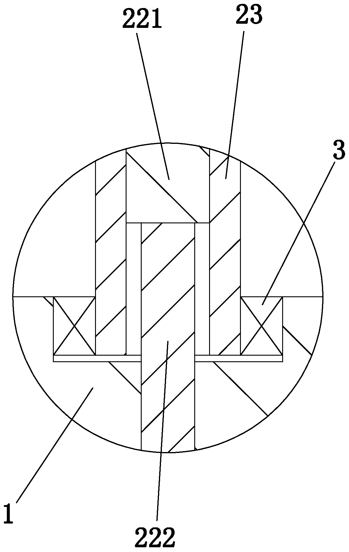 A welding positioning platform for front and rear gear