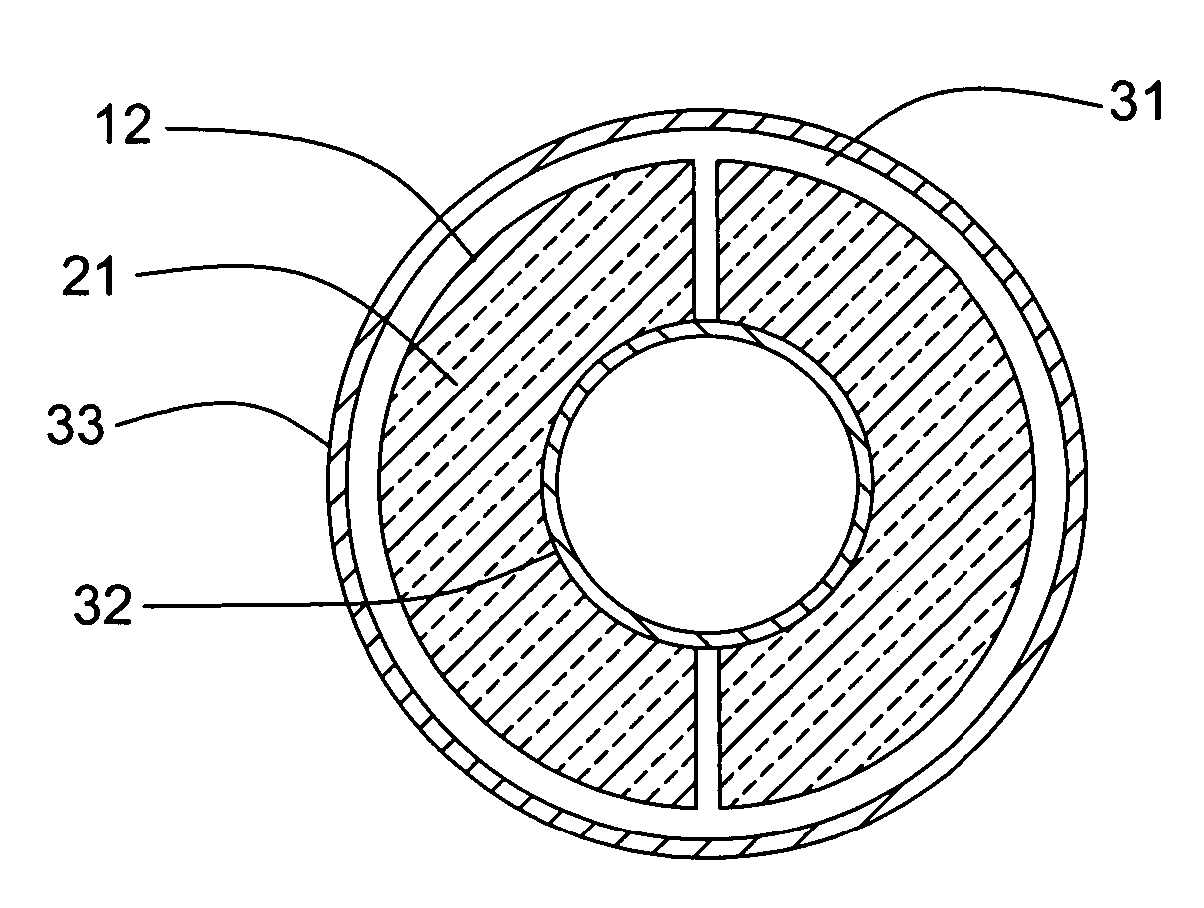Insulated pipe and method for preparing same