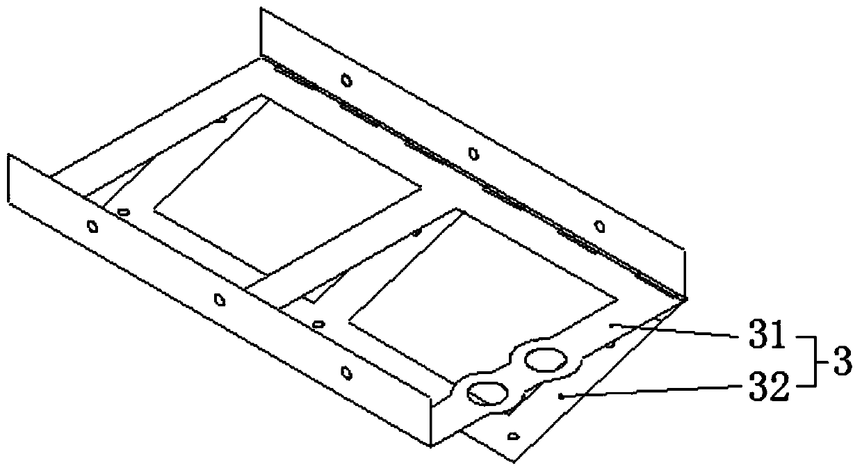 Storage yard material model measuring device