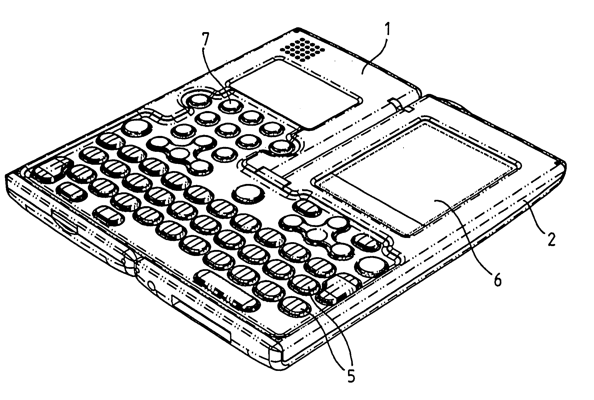 Combined computer and communications apparatus