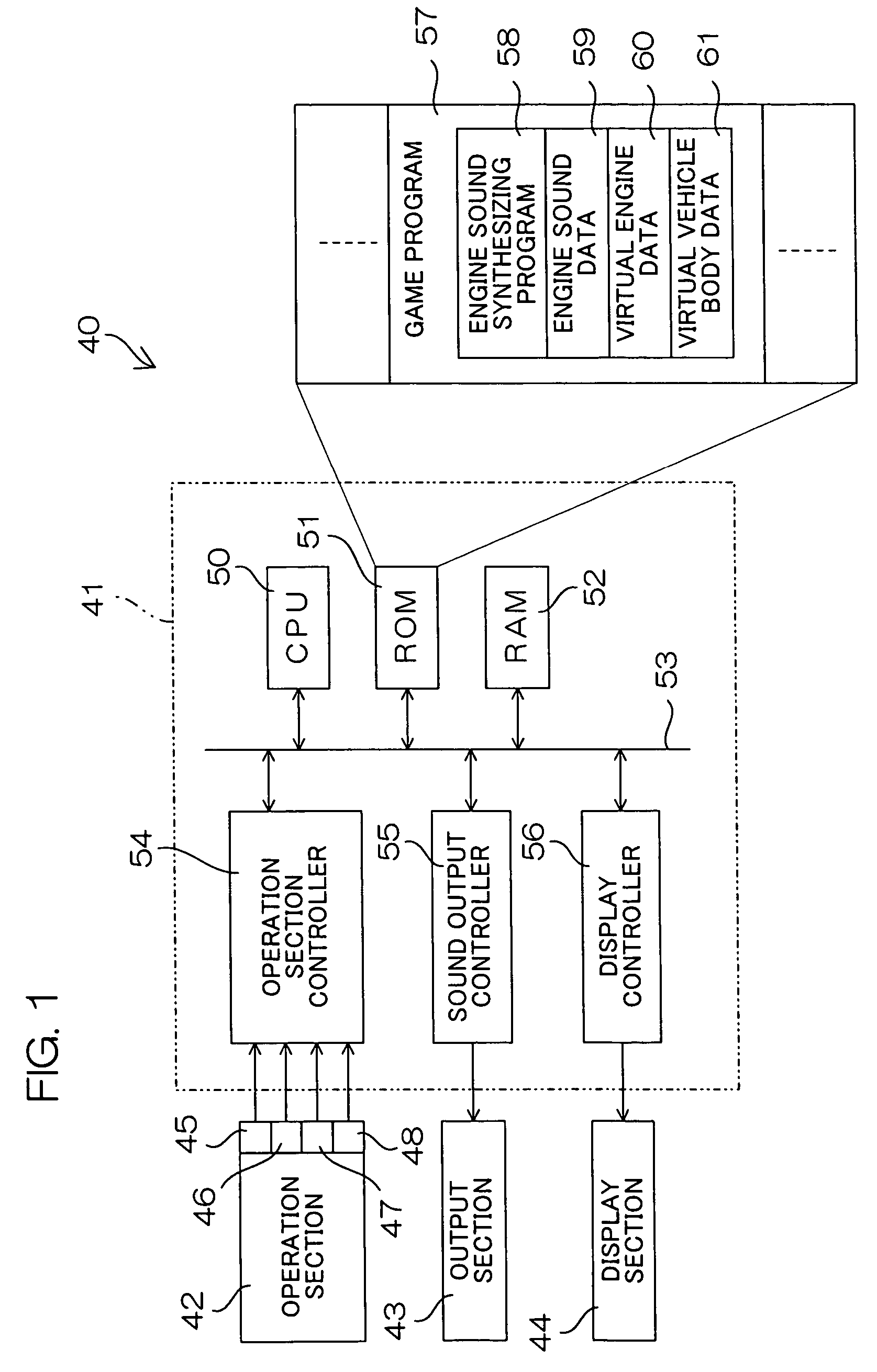 Engine sound synthesizer, motor vehicle and game machine employing the engine sound synthesizer, engine sound synthesizing method, and recording medium containing computer program for engine sound synthesis
