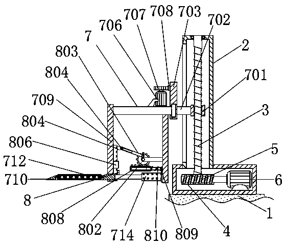 Intelligent storage aisle stacker