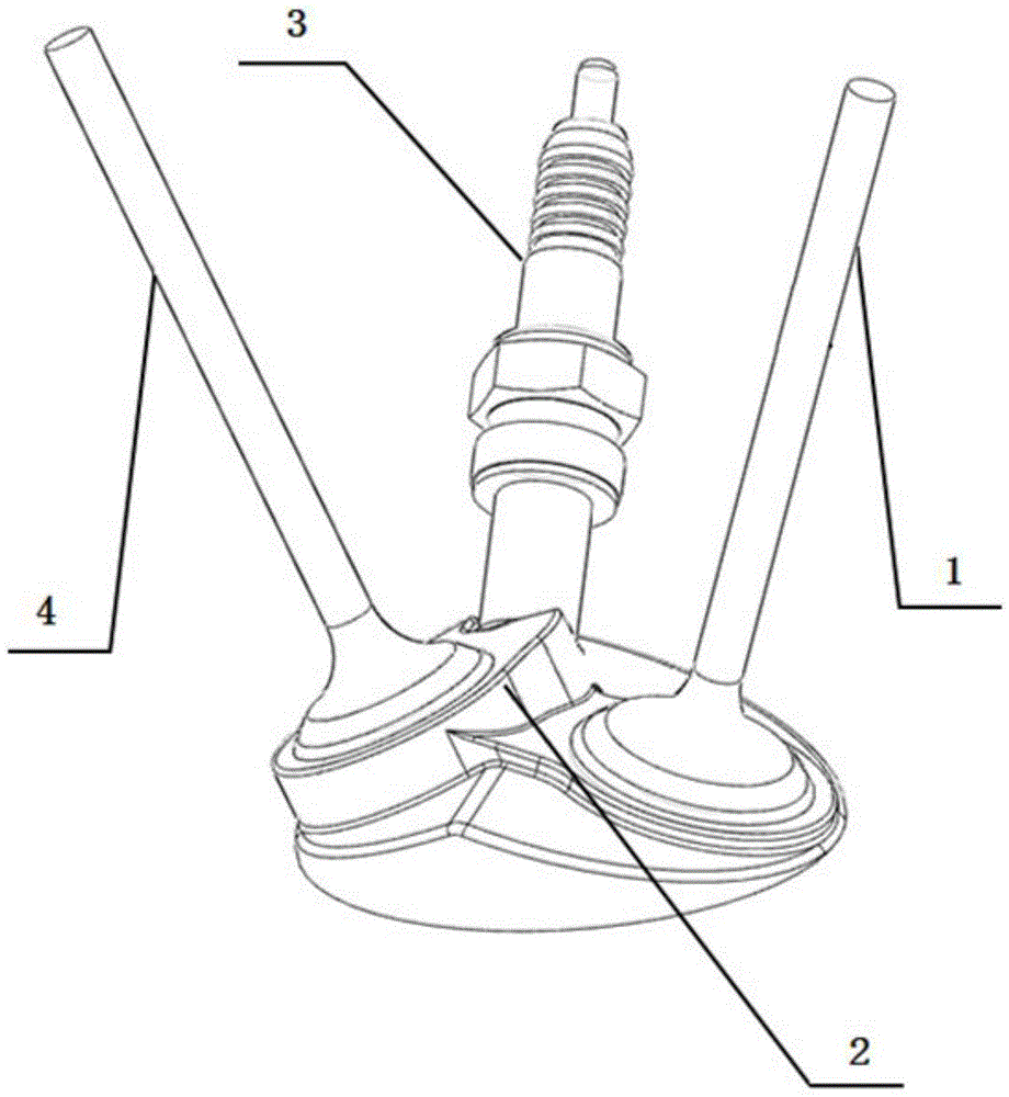 Combustion chamber of gasoline engine