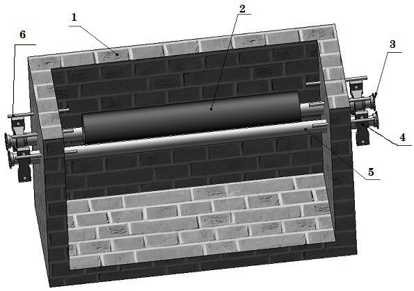 A method for preparing a large-size rotating ceramic target