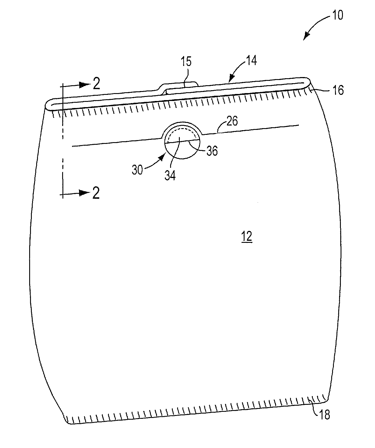 Recloseable package with pull-tab member