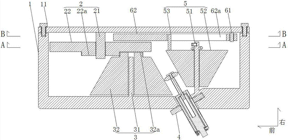 Road and bridge dotting device for municipal construction