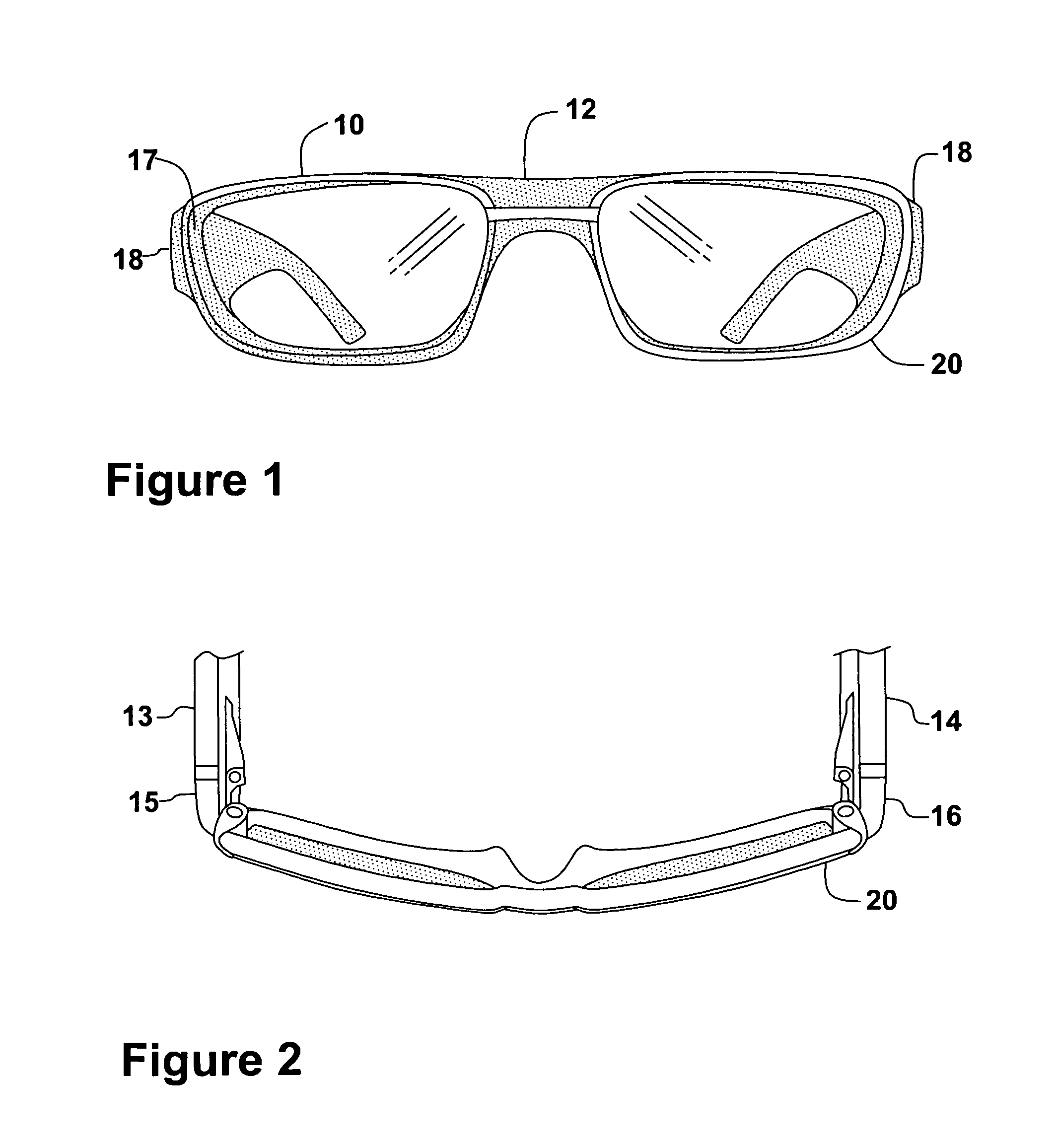 Frame construction for eyewear