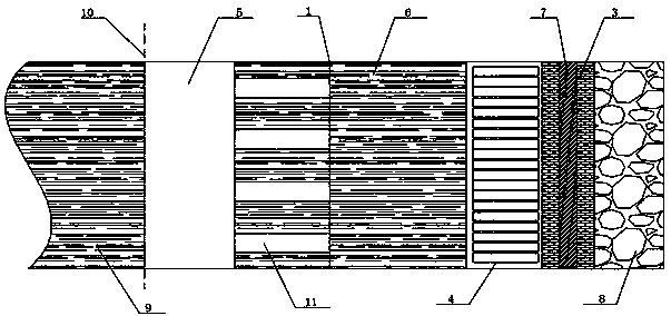 Method of withdrawal passage combined with paste prefabricated blocks to assist working face withdrawal