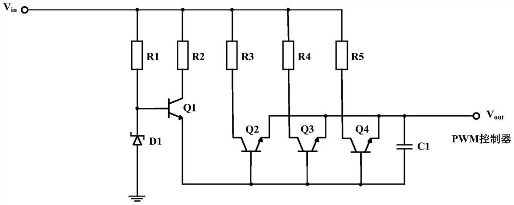 Radiation hardening auxiliary power supply circuit and method