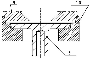 Device for centrifugally casting cylinder sleeve