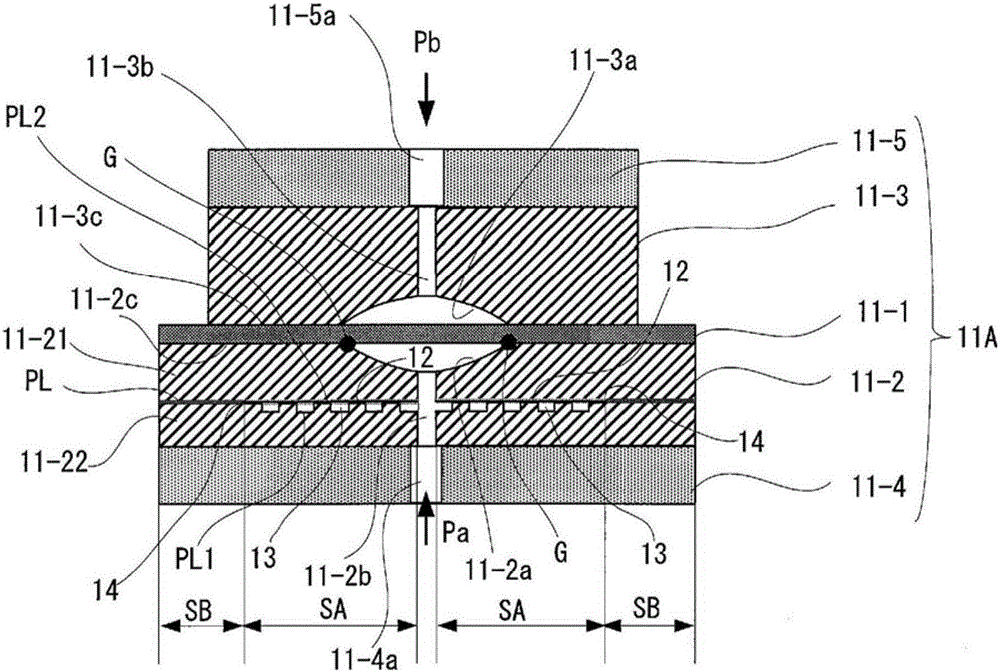 Pressure-sensor chip