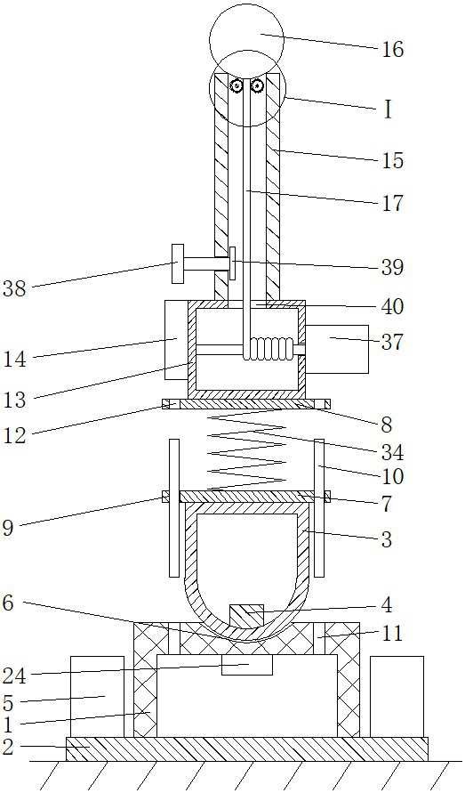 Multifunctional training device for tennis training