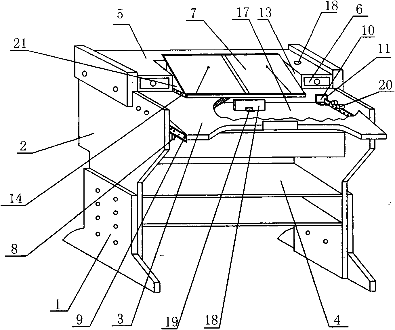 Multifunction railway learning desk