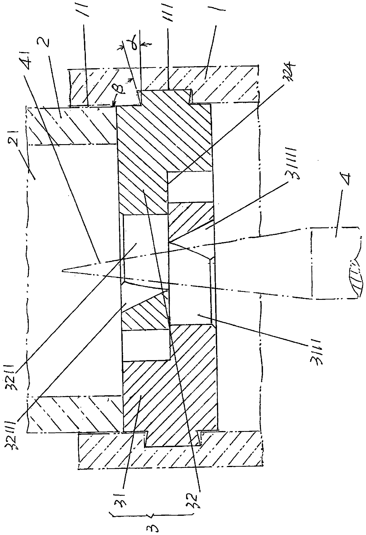 Matching structure for drum plate and pipe body locking groove of telescopic baton