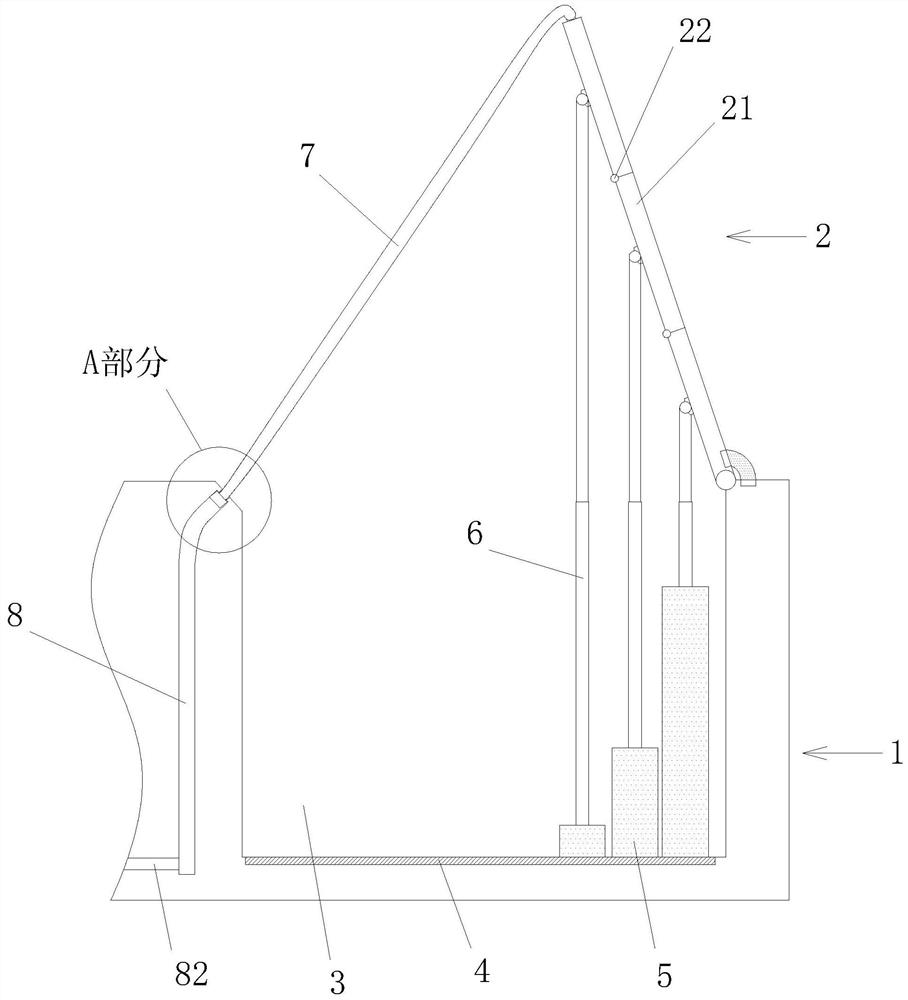 A multi-stage folding hydraulic dam