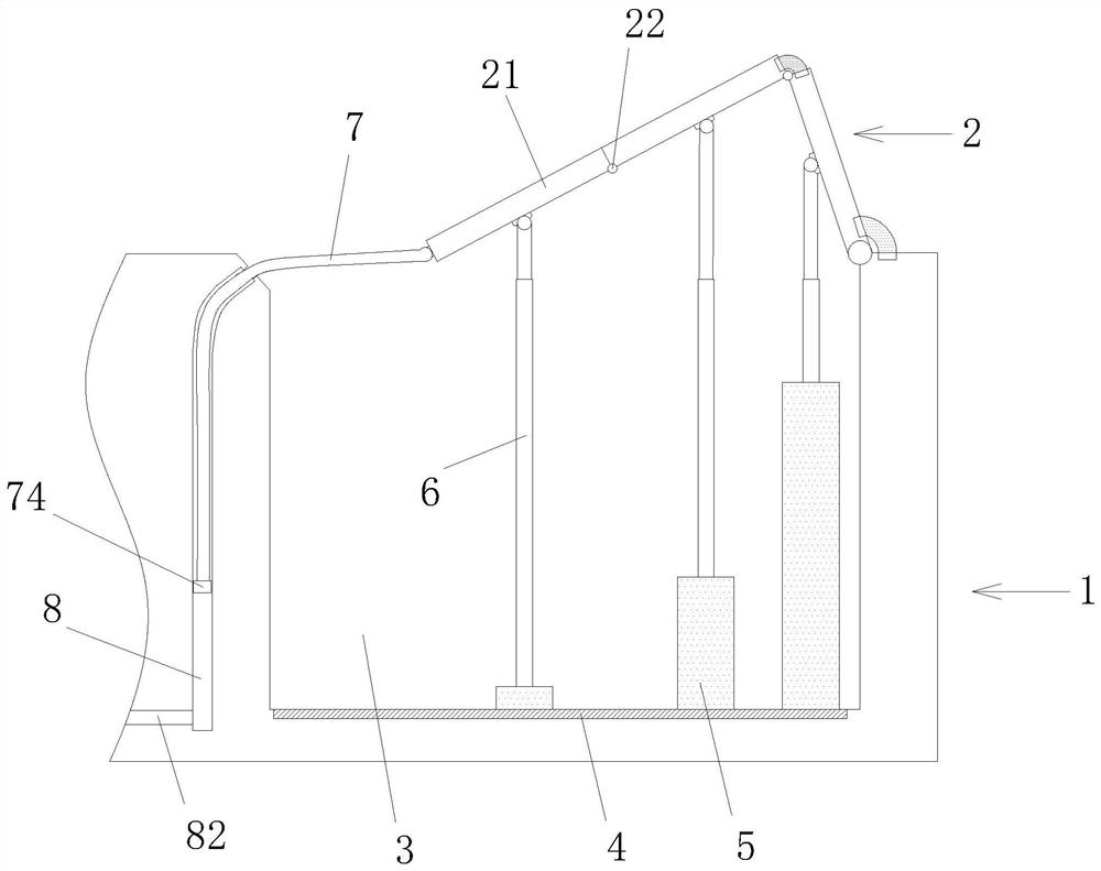 A multi-stage folding hydraulic dam