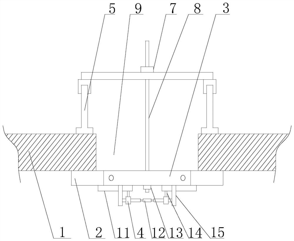 Construction method based on building post-cast belt