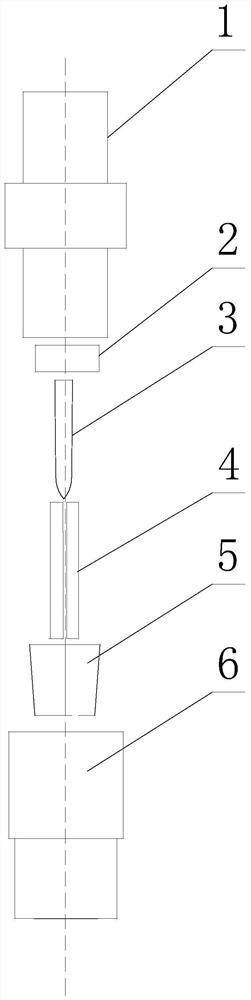 Clamp for zirconium pipe fatigue test and test method