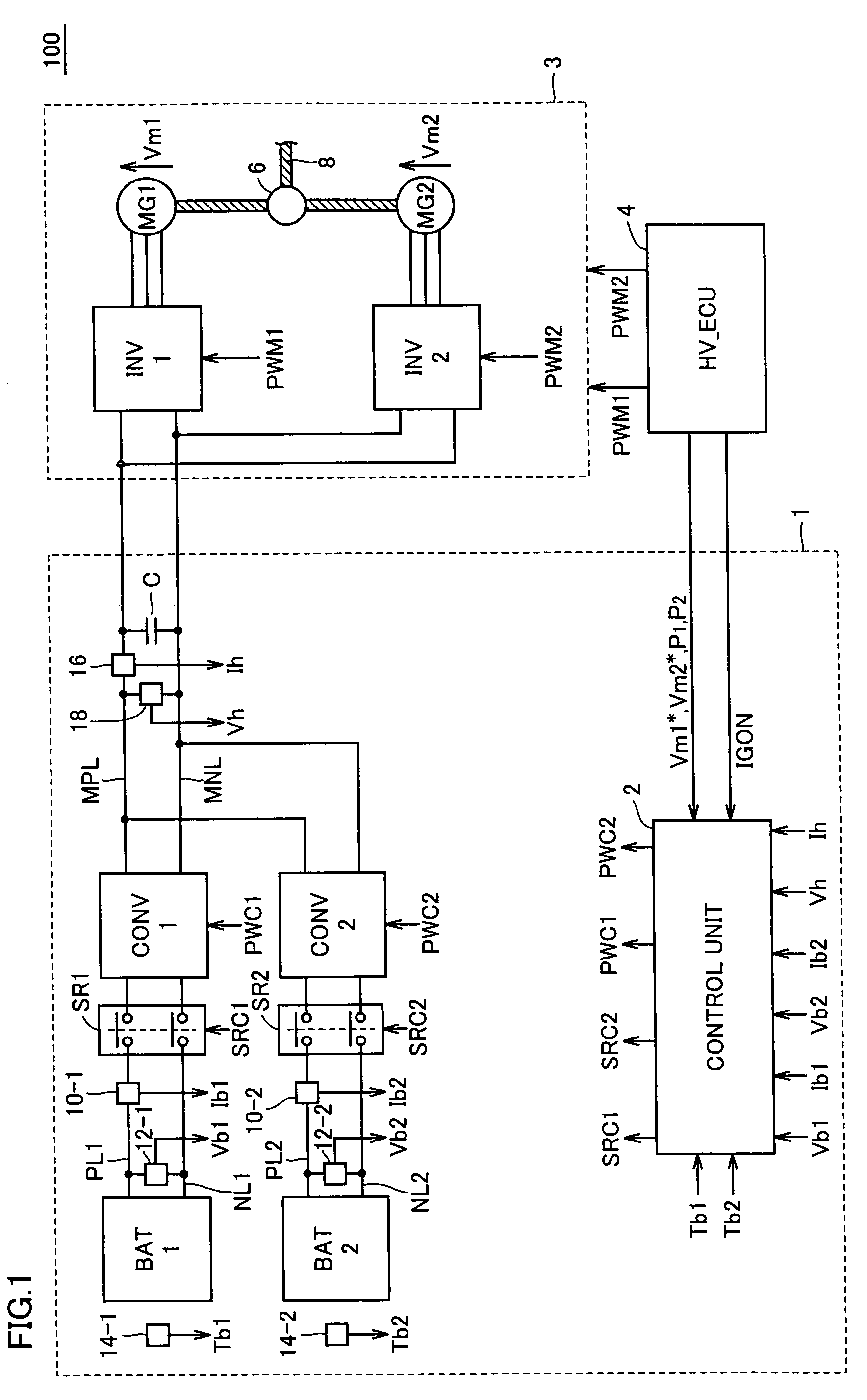 Power supply system and vehicle