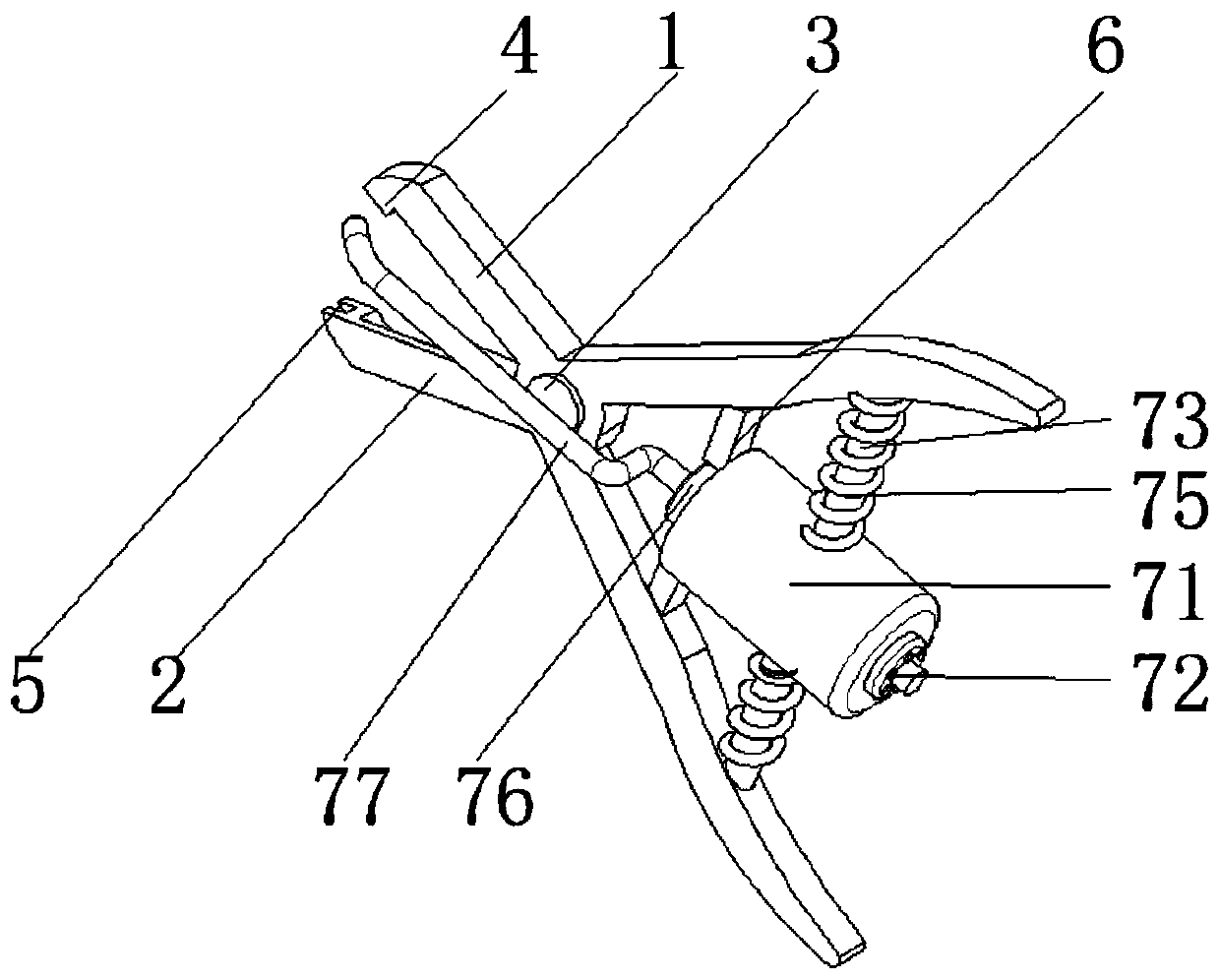 Non-invasive and quick removal forceps for tooth surface attachments