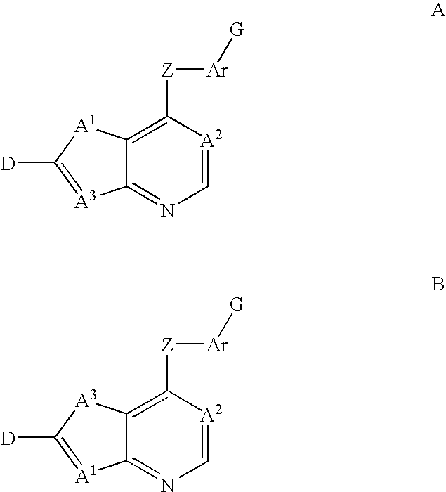 Fused heterocycles as inhibitors of VEGF receptor and HGF receptor signaling