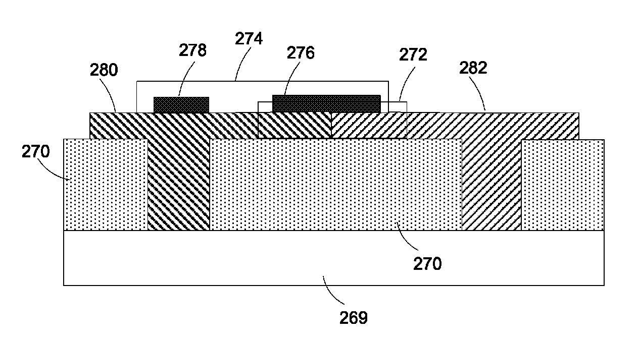 Semiconductor sensor structures with reduced dislocation defect densities
