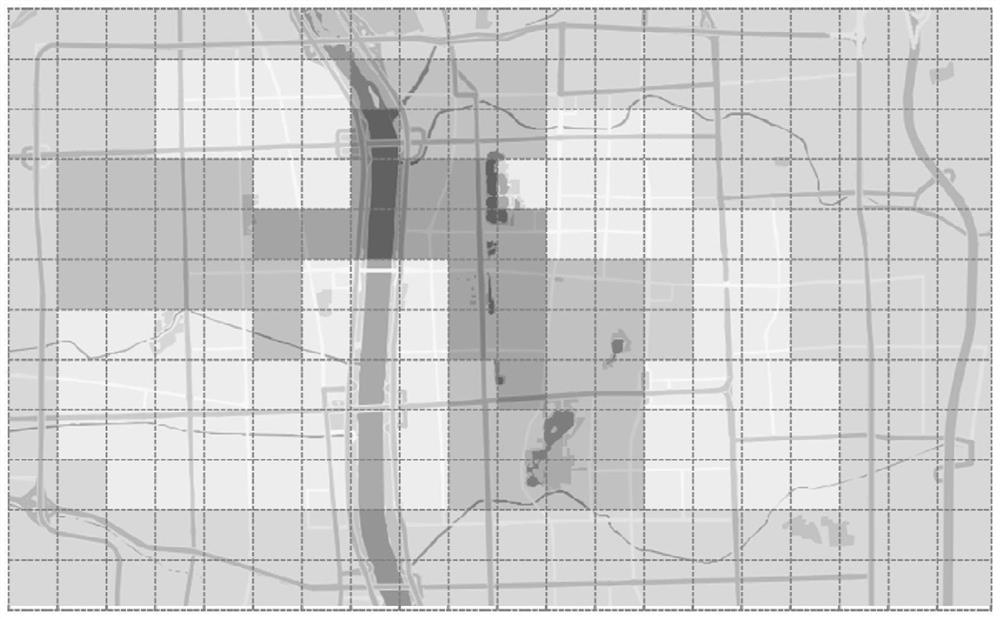 Urban atmospheric pollution prediction method