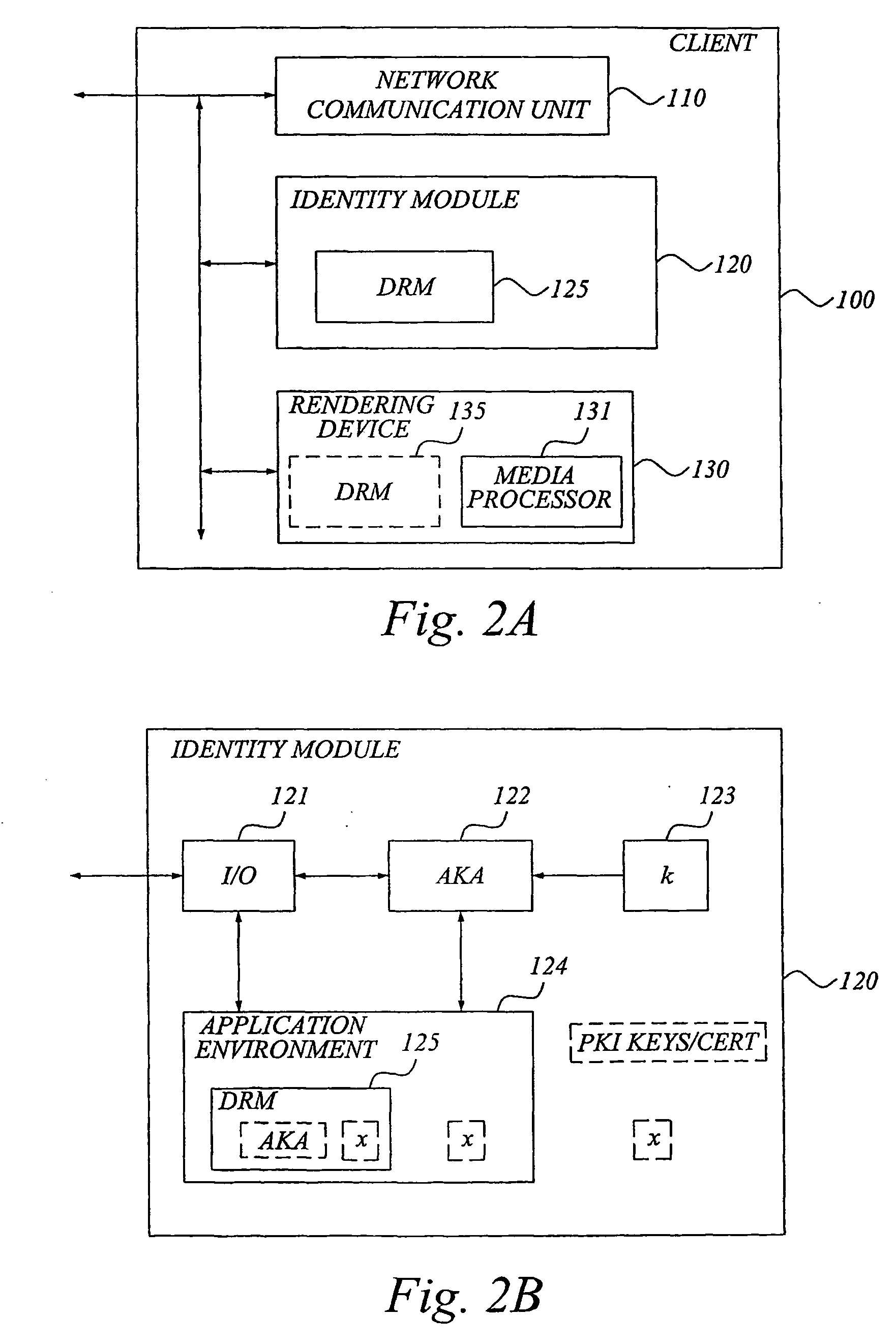 Robust and flexible digital rights management involving a tamper-resistant identity module
