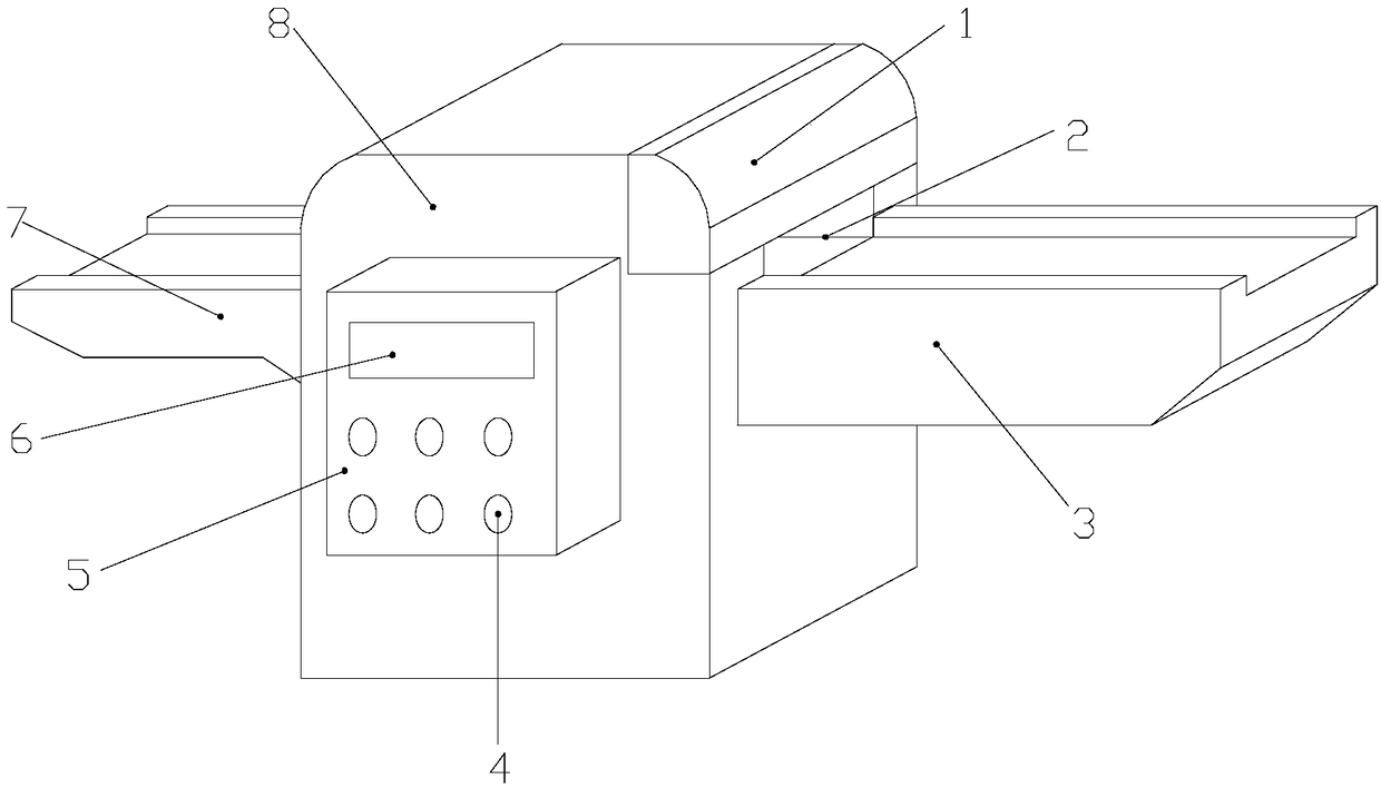 Cloth batch ironing device for textile machinery