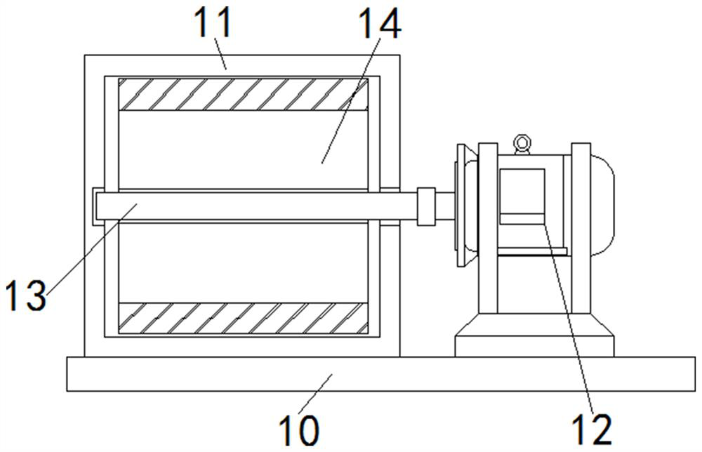 Tea leaf winnowing device