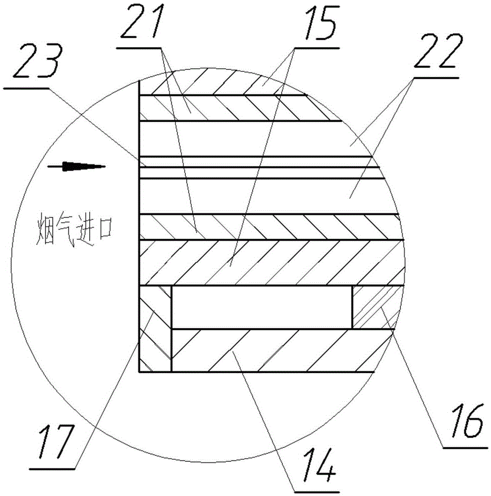 A high-efficiency ash sampling device and method