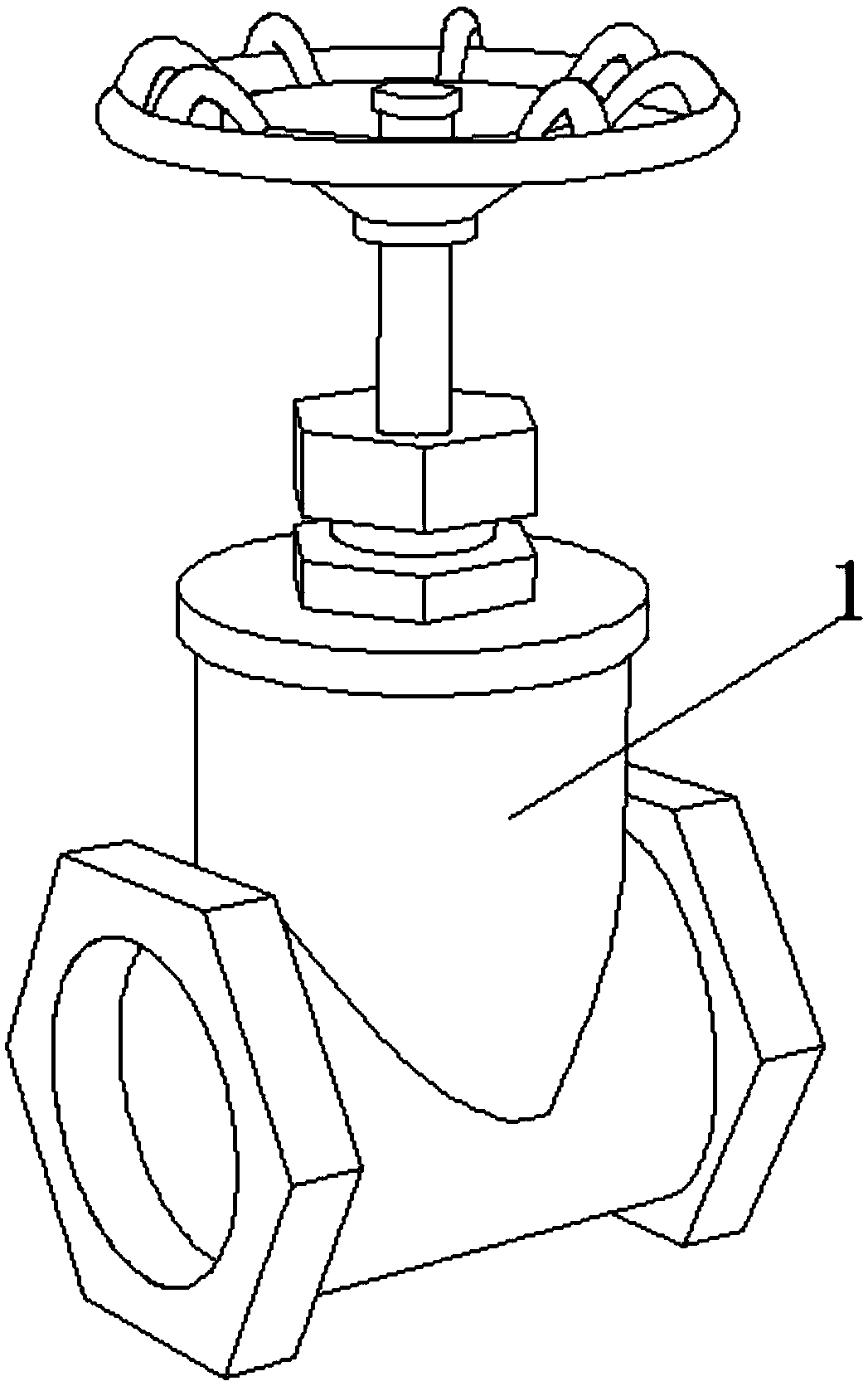Anticorrosion coating for manual threaded valve