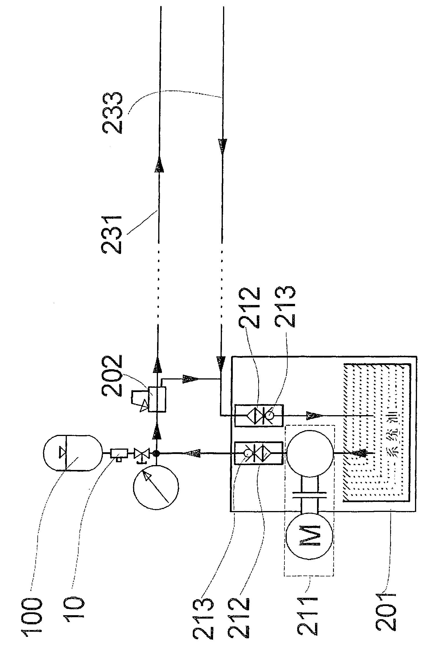 Hydraulic System For Central Lubrication Of Engine Cylinders