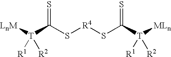 Chain transfer reagent, free radical polymerization employing the same and resulting polymers