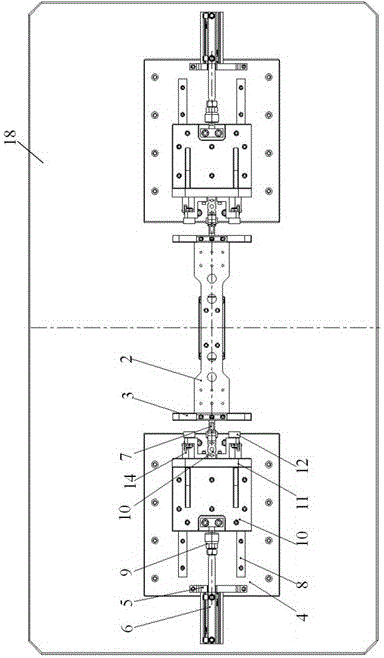 Locating device for measuring tubular parts
