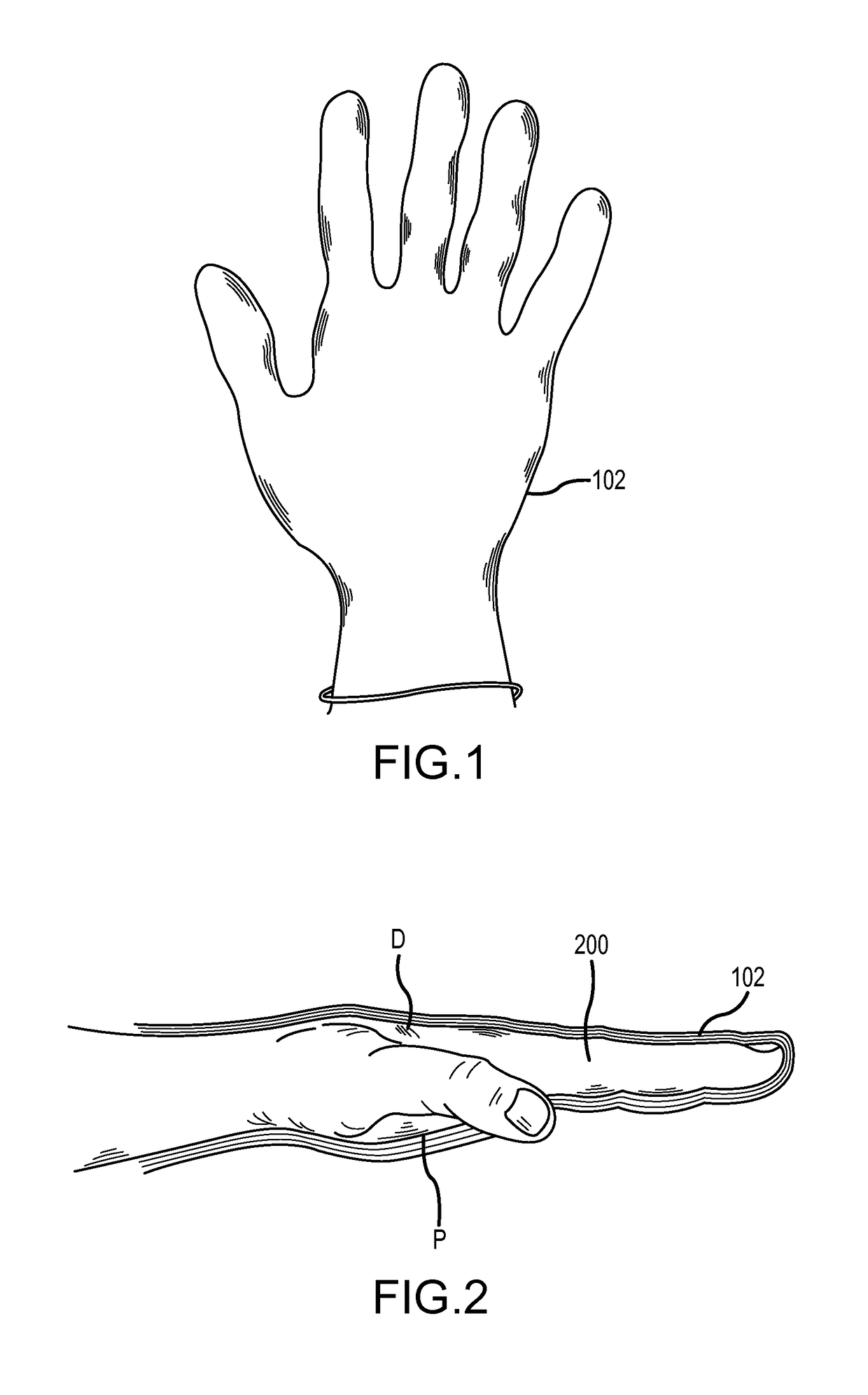 Ergonomic surgical glove