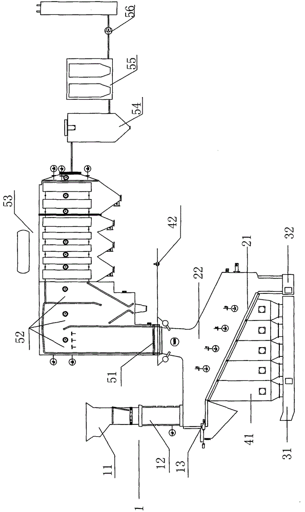 Mechanical grate incinerator combustion control system and control method