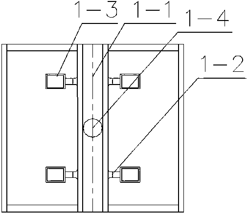 Multi-row lead frame structure