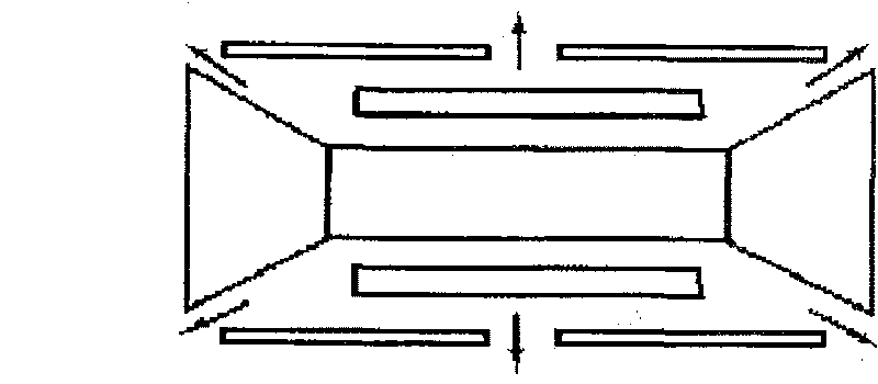 Big opening angle stack wafer transmitting transducer