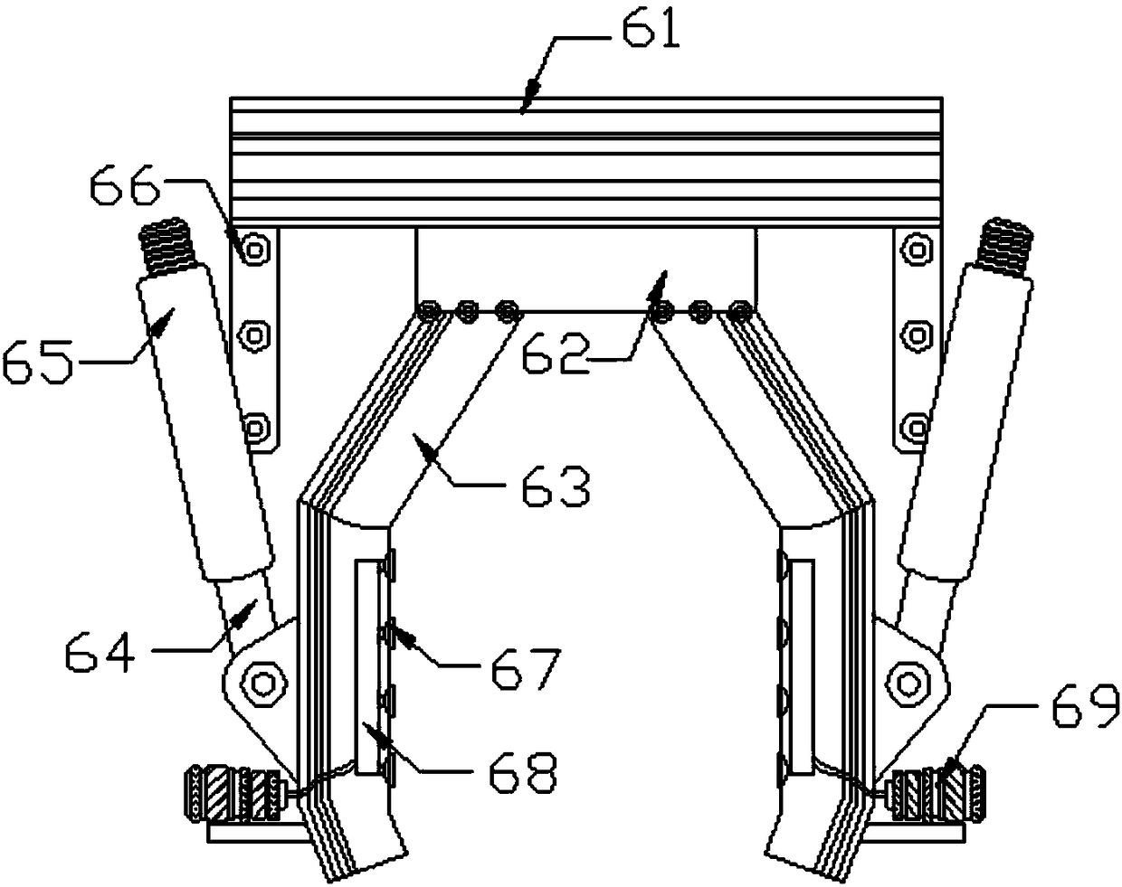 Precise clamping rotary hydraulic manipulator
