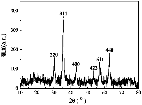 A kind of esterified cholic acid/Fe3O4 magnetic nanocomposite and its preparation method and application