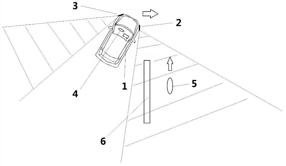 Prompting device for preventing vehicle from colliding with non-motor vehicles when turning corners and prompting method thereof