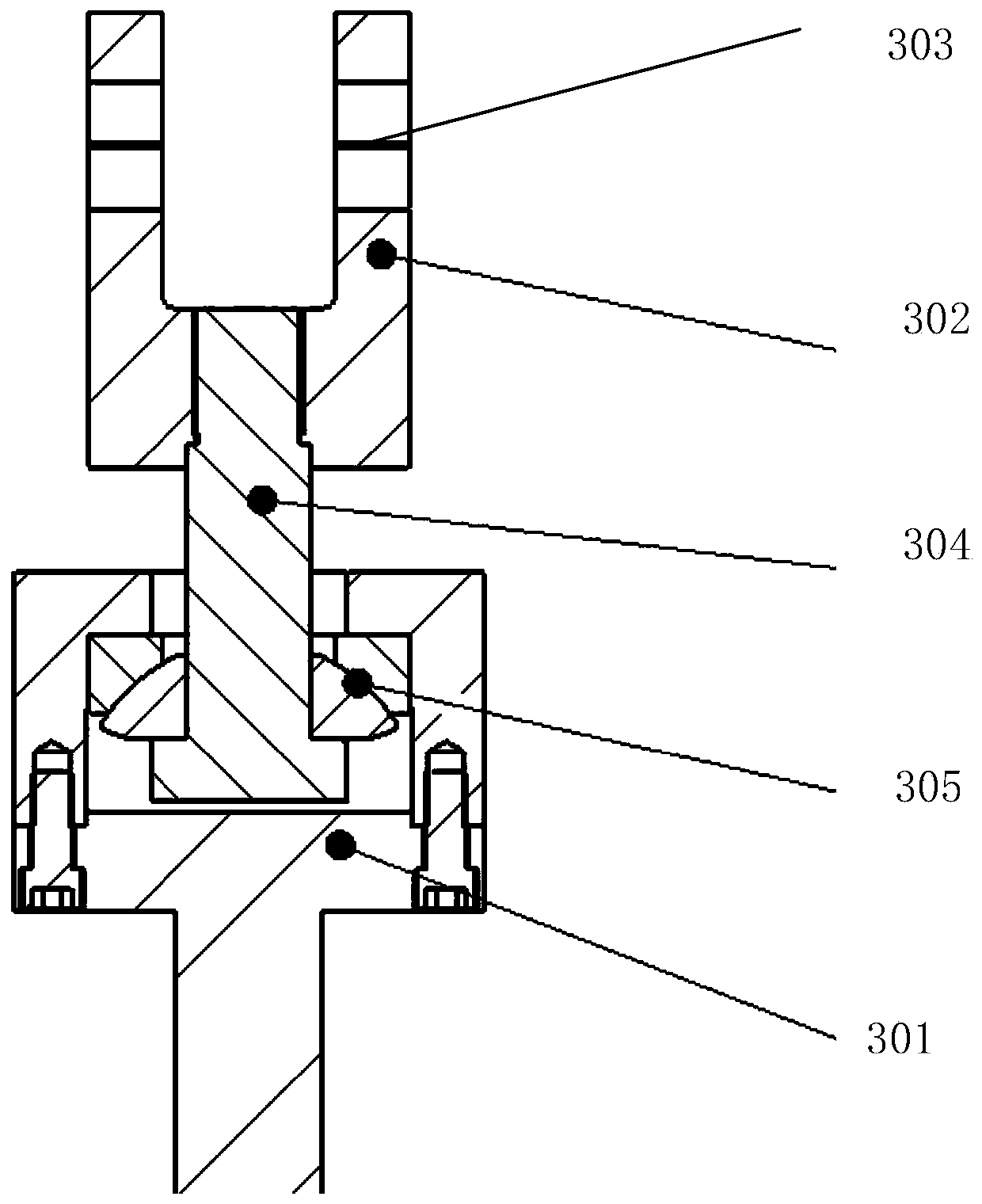 An electronic crane scale automatic detection device
