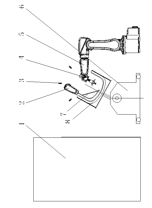 Automatic quartz crucible material feeding molding system