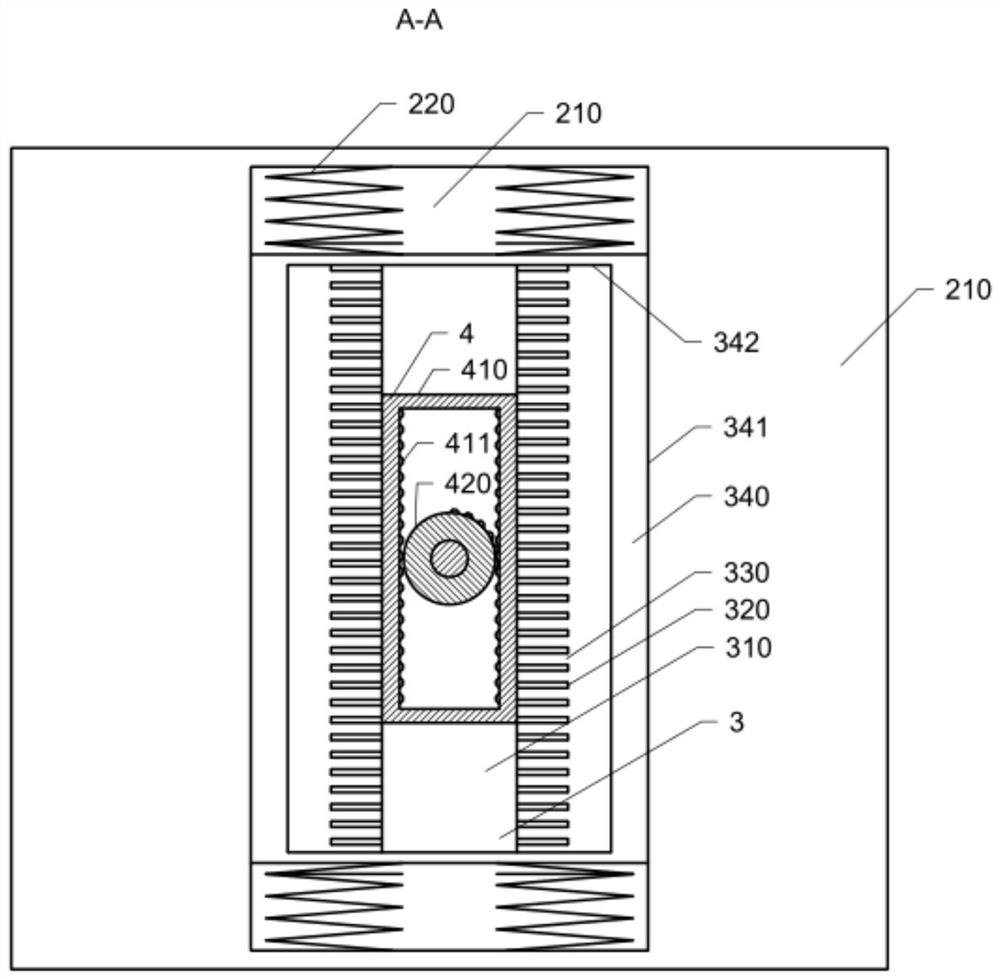 Shredding device for production of non-fried instant noodles