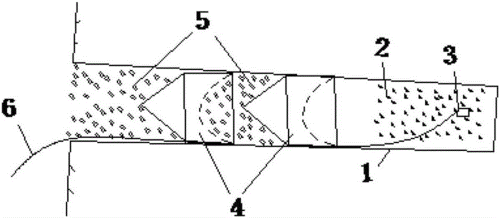 Tamping plug for blasting engineering