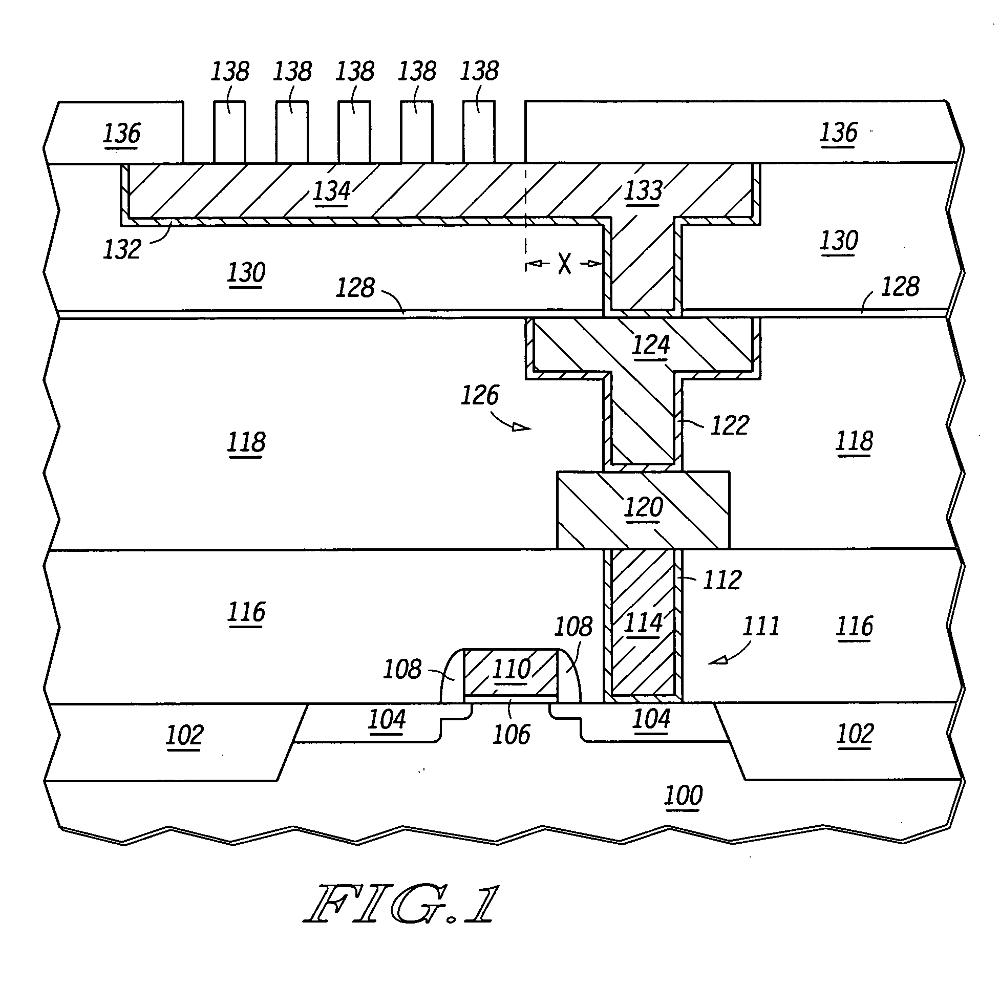 Method for forming a bond pad interface
