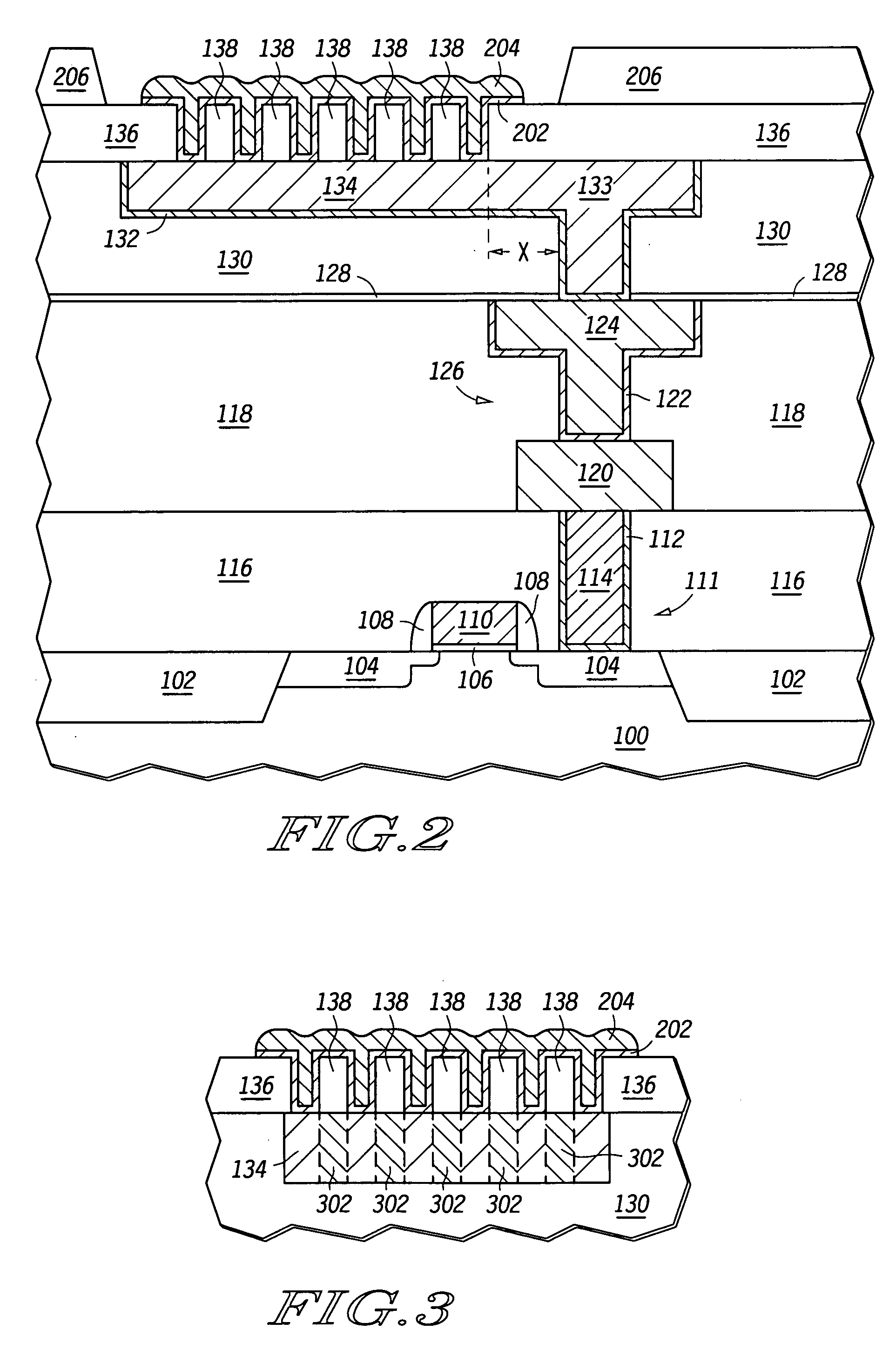 Method for forming a bond pad interface
